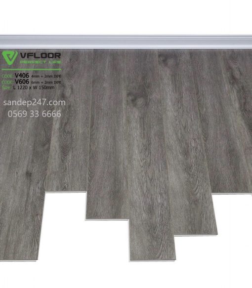 Sàn nhựa Vfloor V406